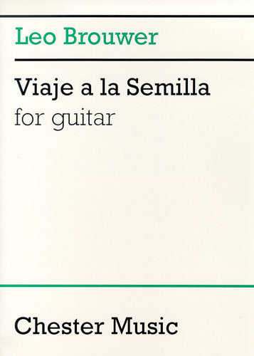 Viaje A La Semilla For Guitar