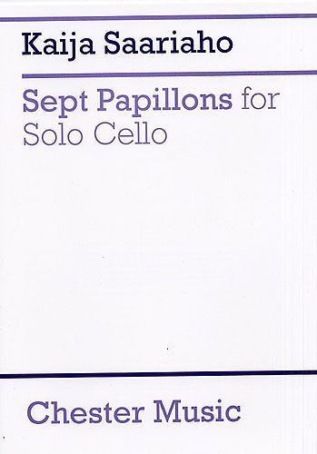 7 Papillons For Solo Cello