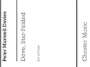 Dove, Star-Folded (Parts)