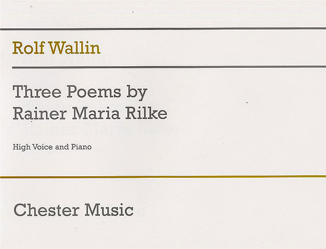 Three Poems by Rainer Maria Rilke