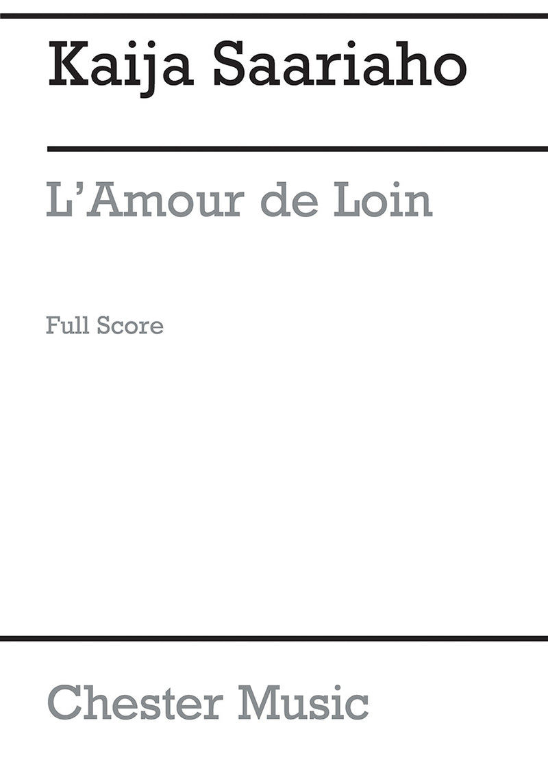 L'Amour (Score)