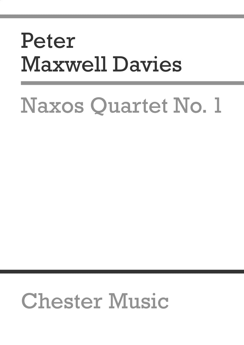 Naxos Quartet No.1