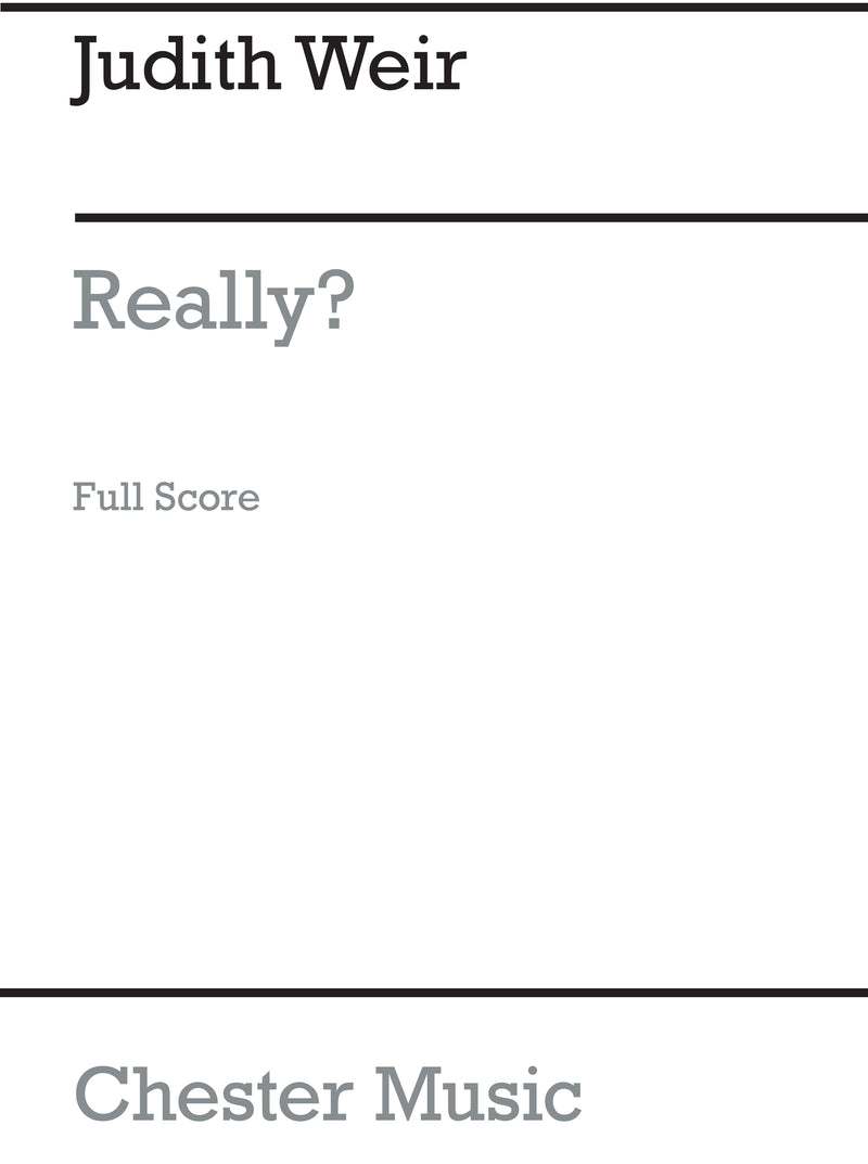 Really? (Score)