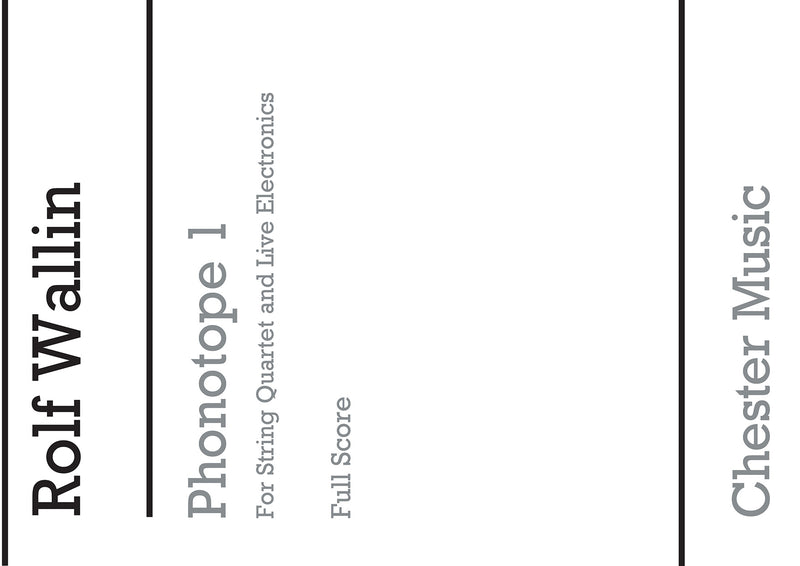 Phonotope 1 (Score)