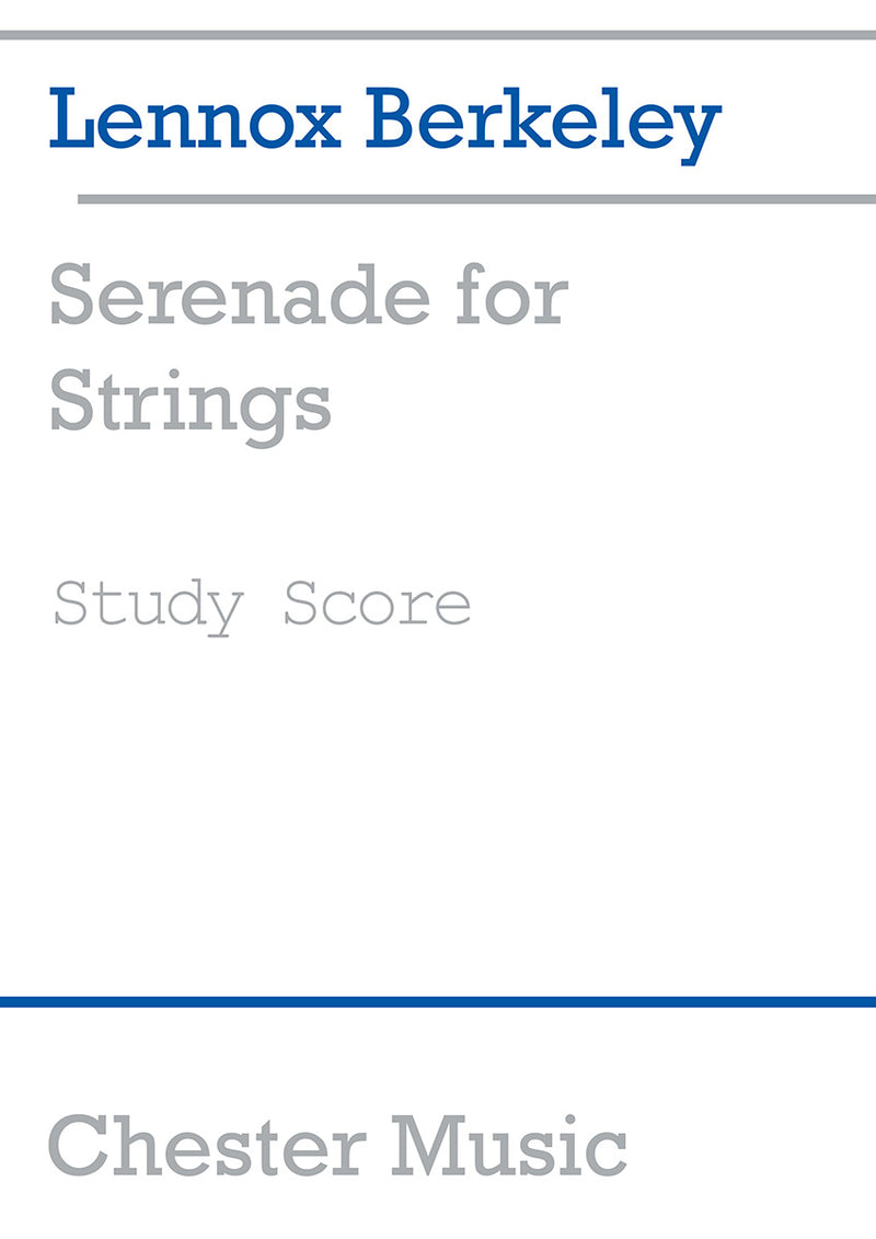 Serenade For Strings Op.12