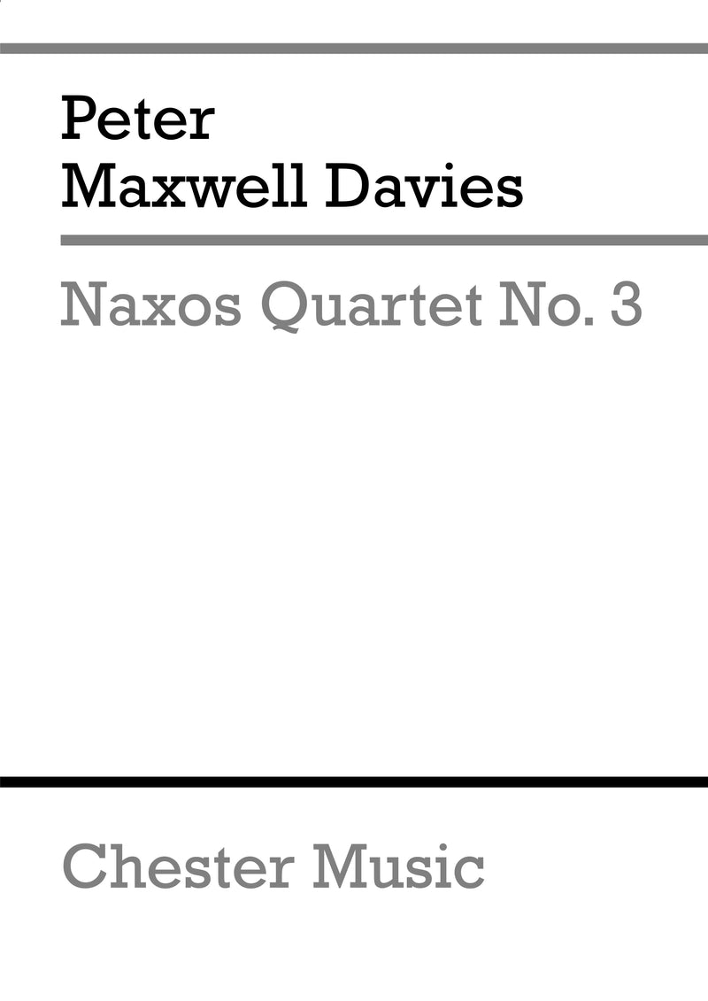 Naxos Quartet No.3