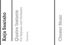 Quatre Instants (Soprano/Orchestra)