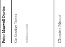 Six Sanday Tunes (Three Violins Performance Score)