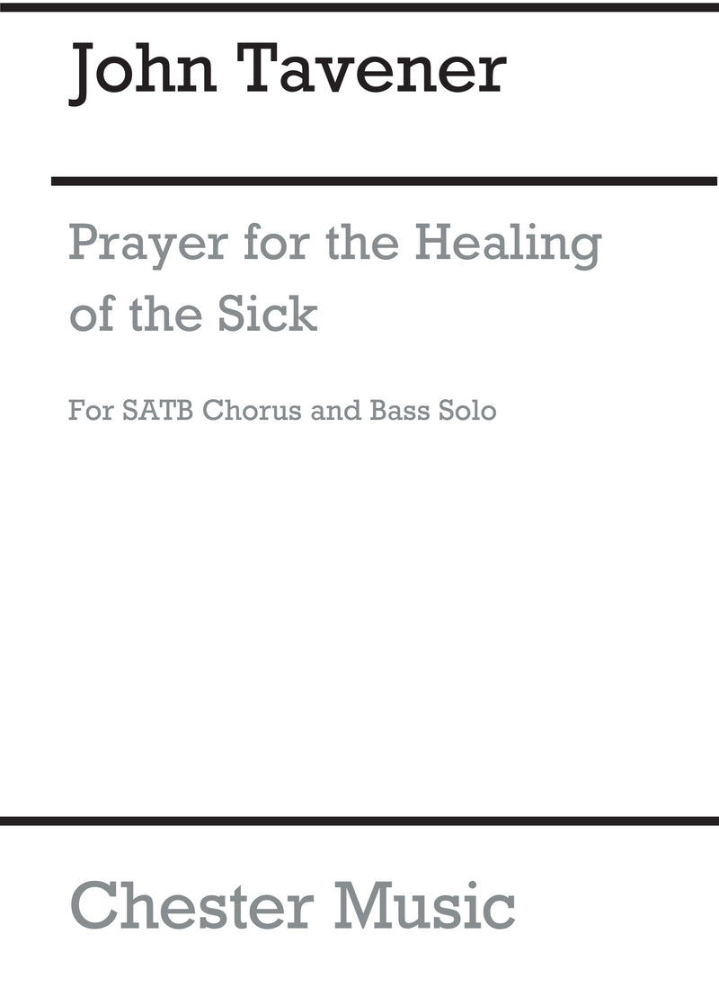 Prayer For The Healing Of The Sick