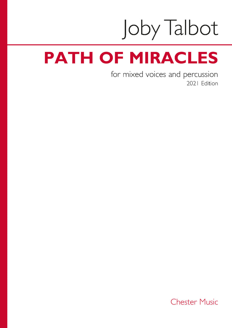 Path Of Miracles (Mixed Choir and Piano)