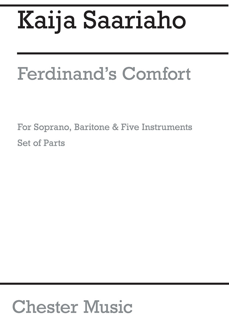 Ferdinand's Comfort (Parts)