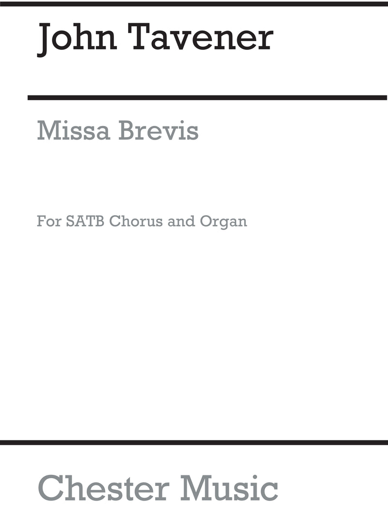 Missa Brevis (SATB and Organ)