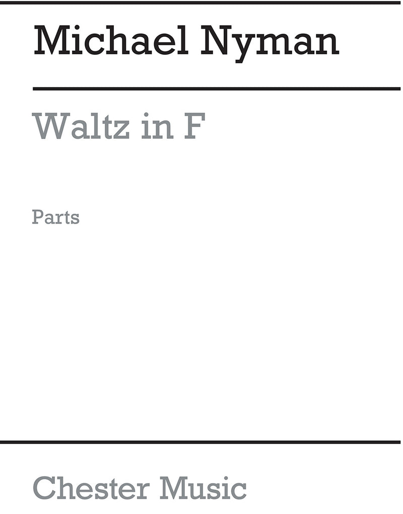 Waltz In F (Parts)