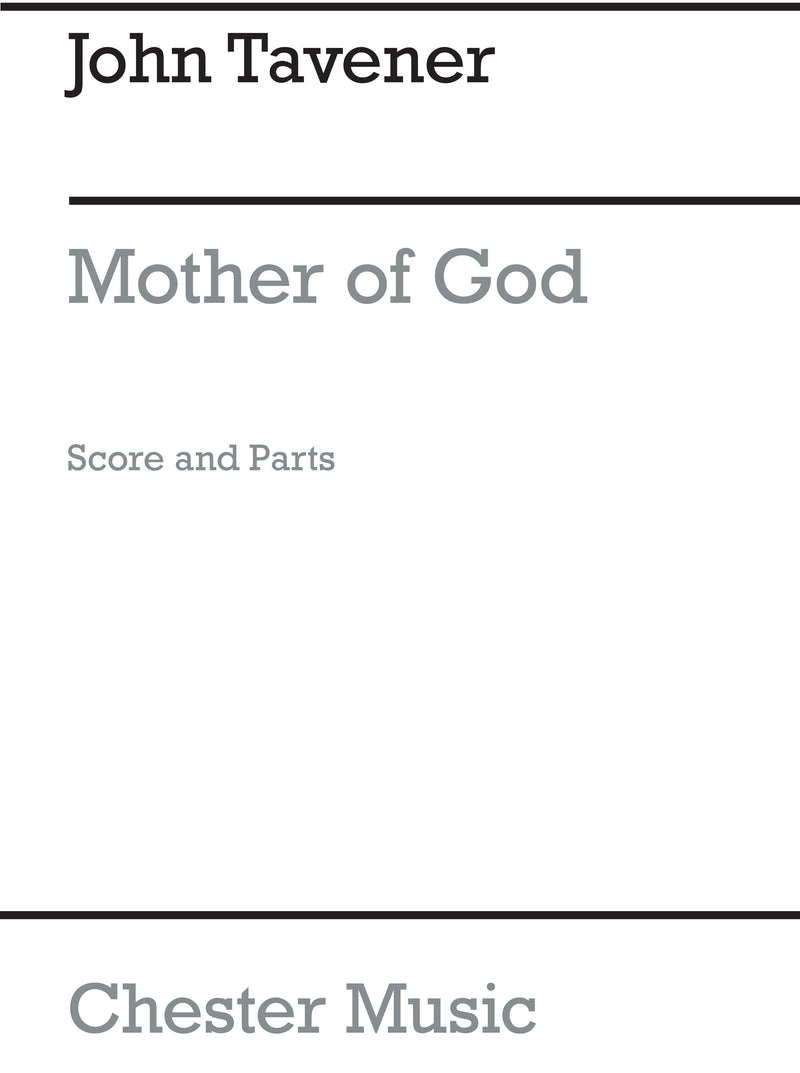 Mother Of God Here I Stand (Score & Parts)