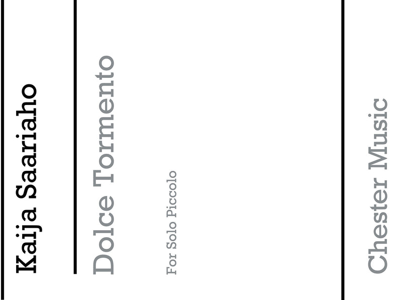 Dolce Tormento (Solo Piccolo)