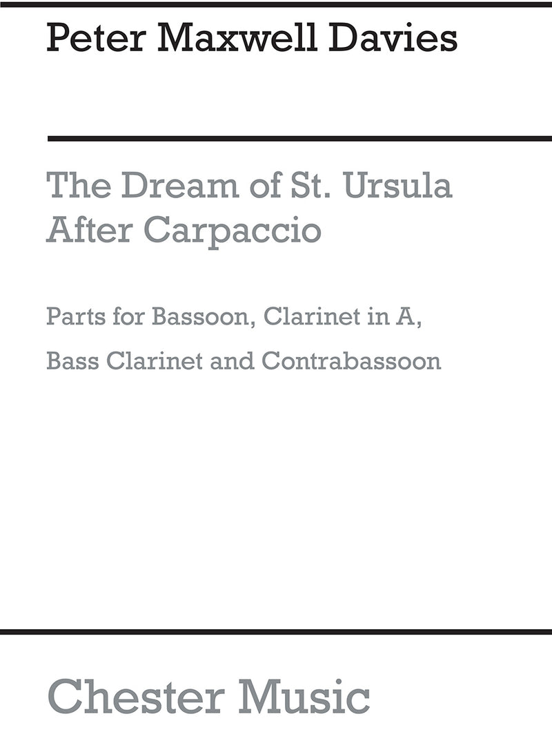 The Dream Of St. Ursula (Set of Parts)