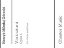 Variazioni Op.4