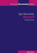 Igor Stravinsky: Renard Study Score