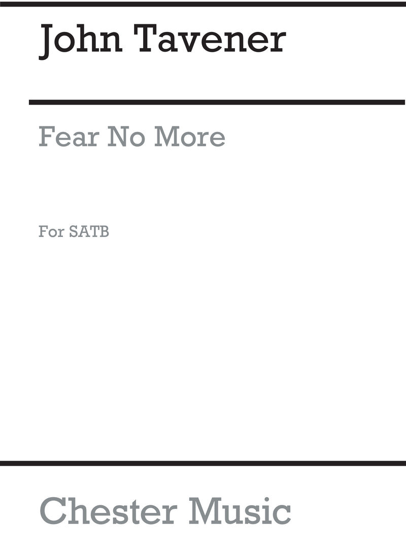 Fear No More