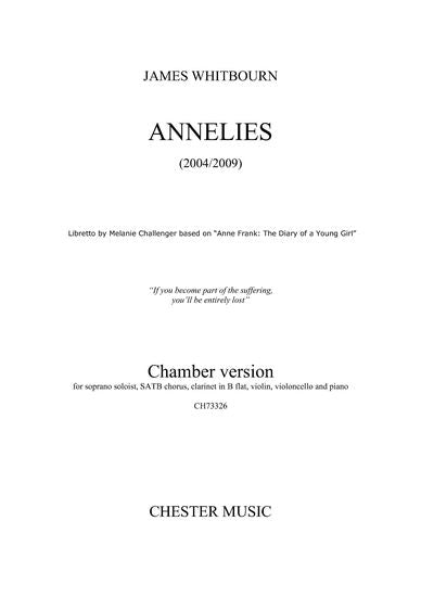 Annelies (Chamber Version) (Set of Parts)
