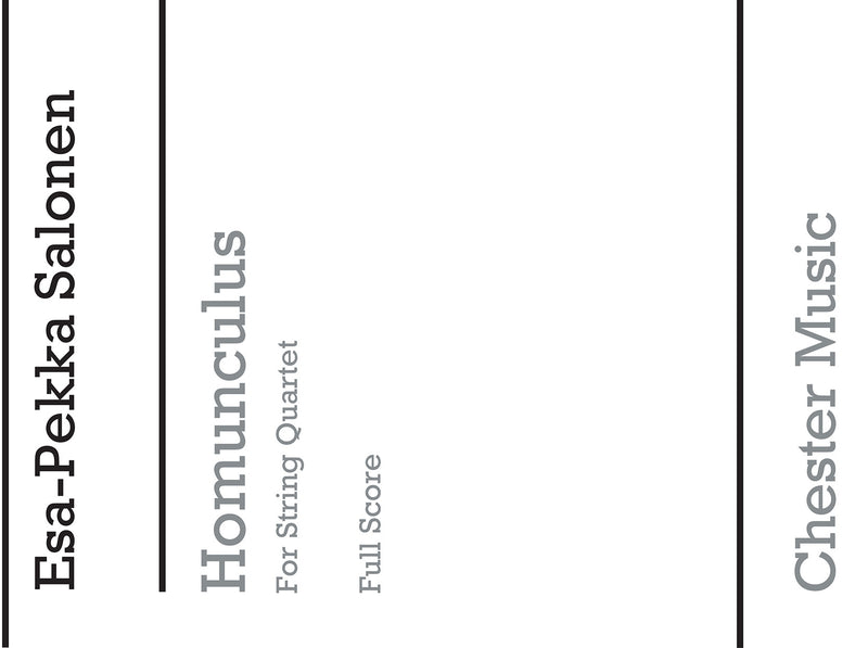 Homunculus (Score)