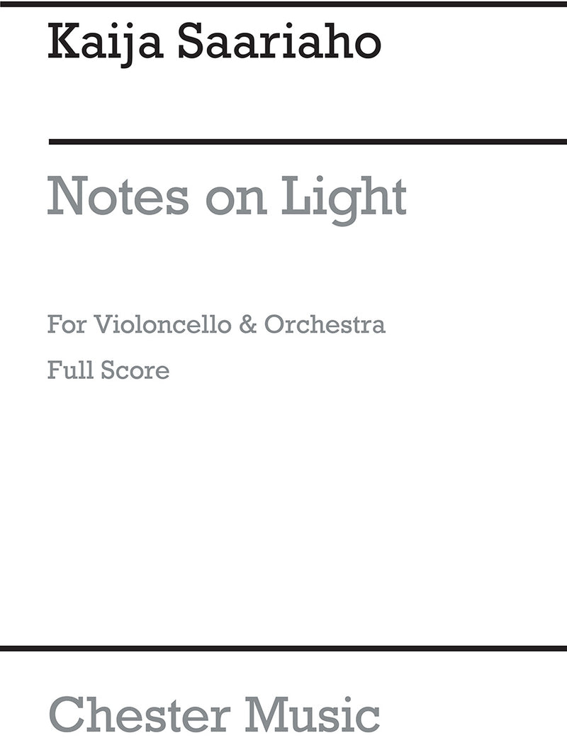 Notes on Light (Orchestra)