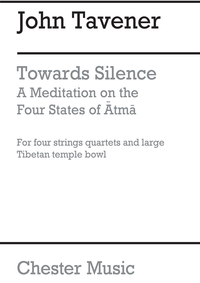 Towards Silence A Meditation