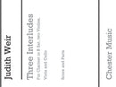 Three Interludes
