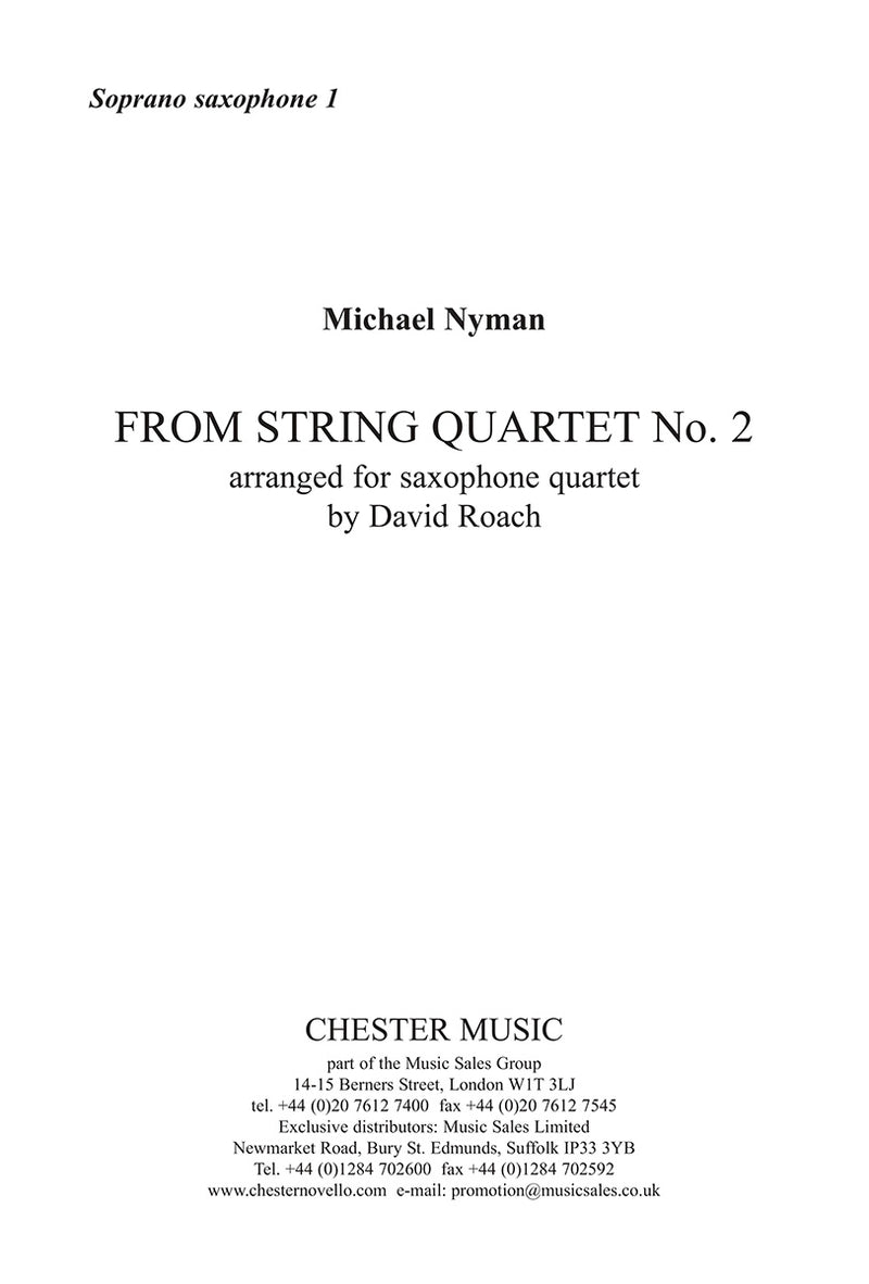 String Quartet No. 2 (Parts)