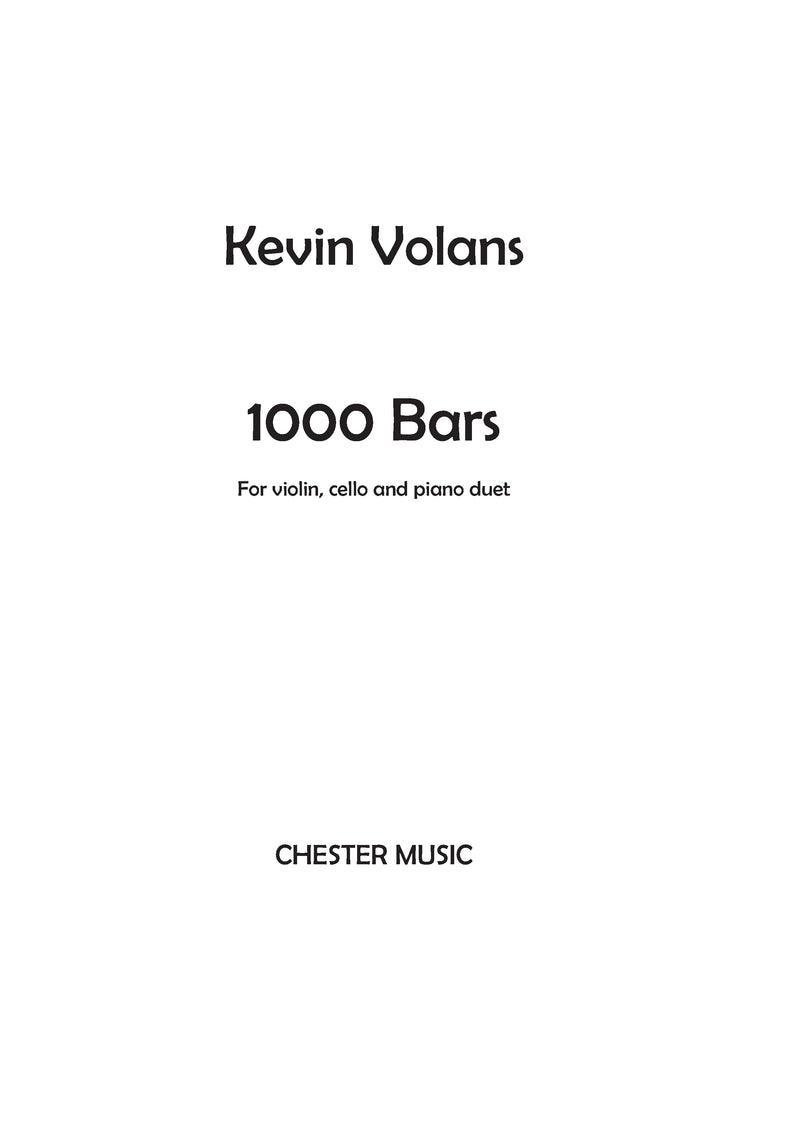 1000 Bars (Short Version)