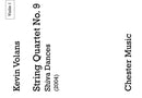 String Quartet No.9 - Shiva Dances (Parts)