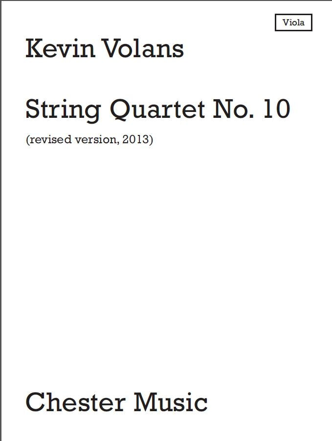 String Quartet No.10 (Set of Parts)