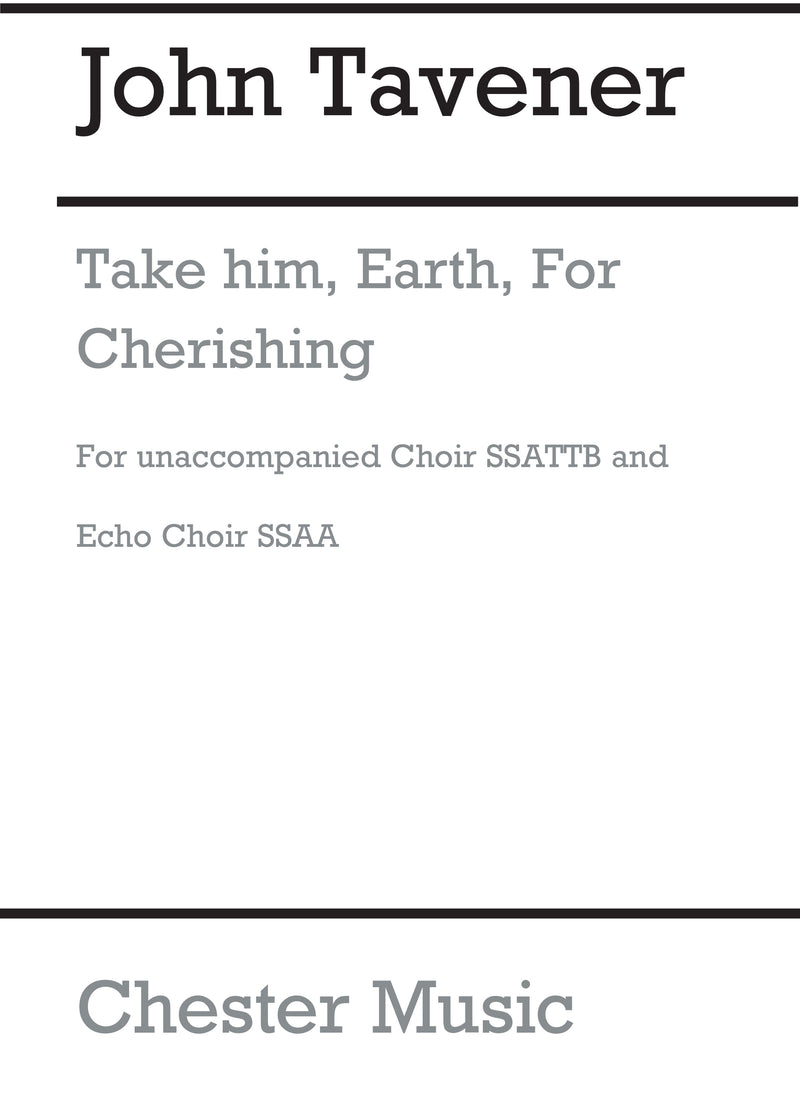 Take Him, Earth, For Cherishing