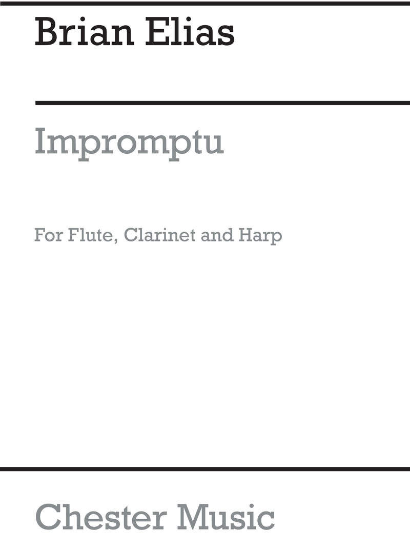 Impromptu - Flute/Clarinet/Harp