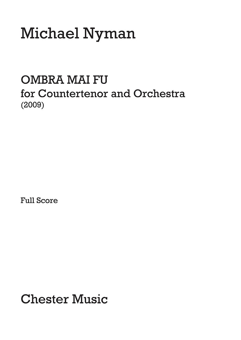 Ombra Mai Fu (Score)