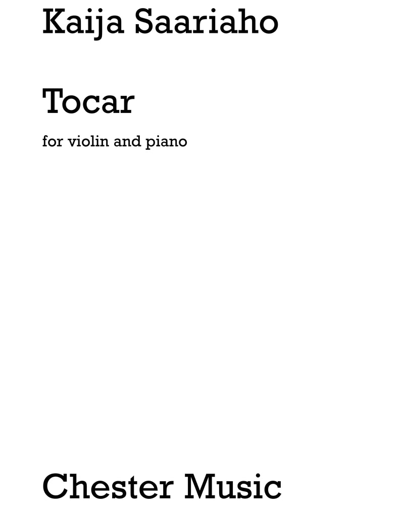 Tocar For Violin and Piano