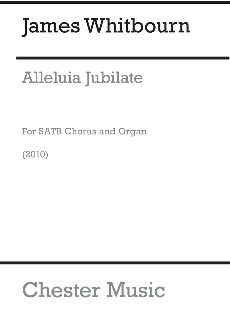 Alleluia Jubilate (SATB and Organ)