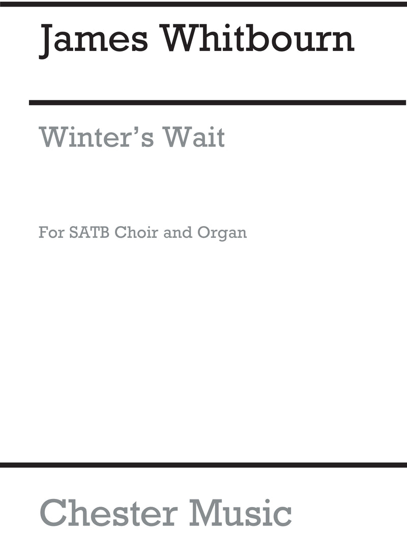 Winter's Wait (SATB/Organ)