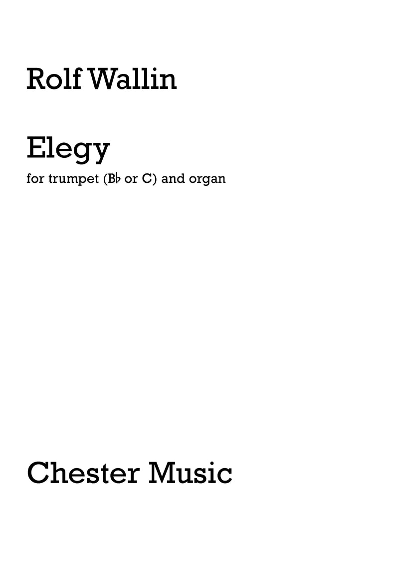 Elegy for Trumpet and Organ