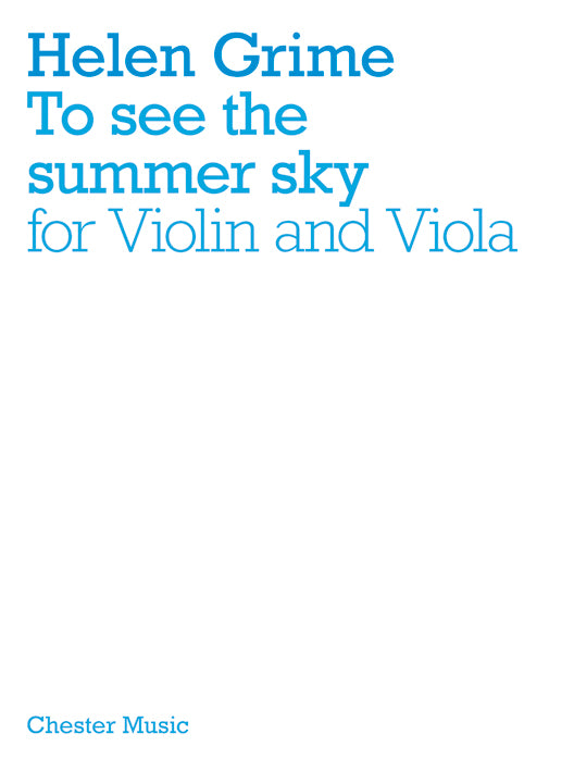 To See The Summer Sky (Violin/Viola)
