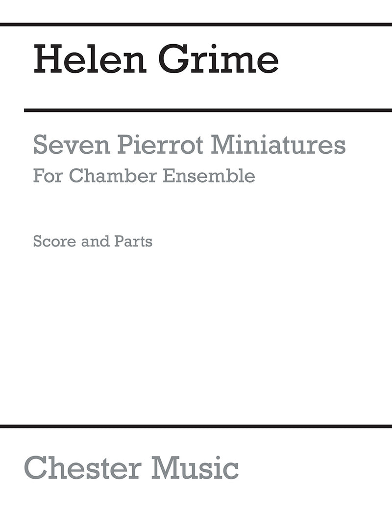 Seven Pierrot Miniatures (Piano)