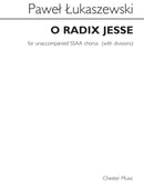O Radix Jesse (SSAA)