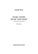 Stars, Night, Music And Light (SATB & Orchestra), Study Score
