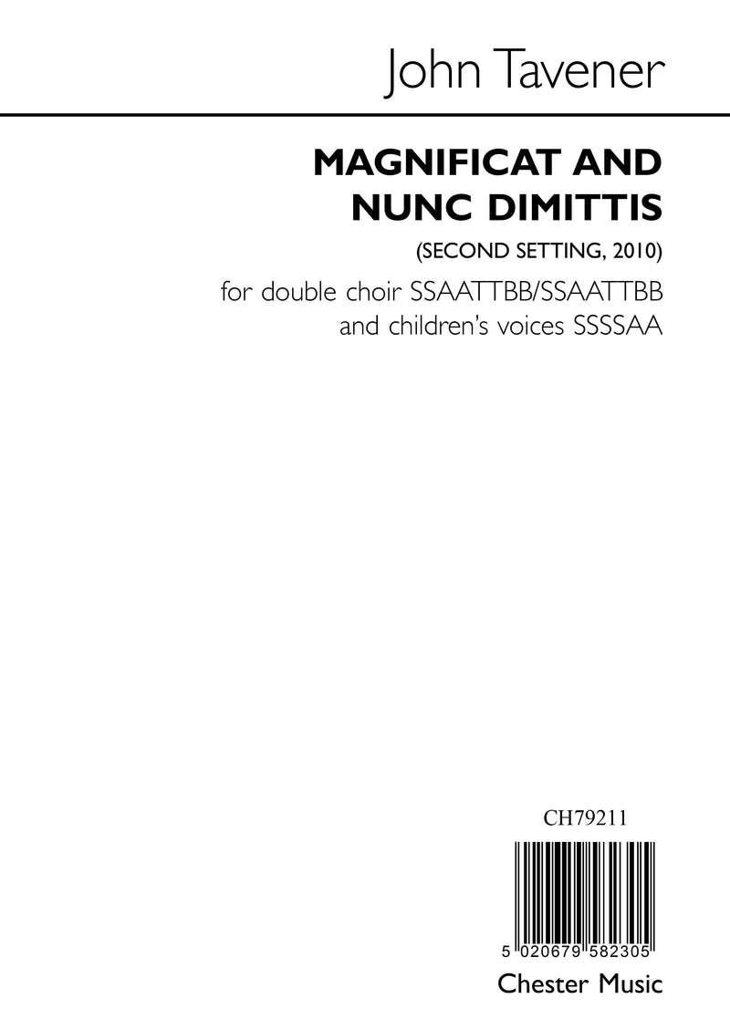 Magnificat and Nunc Dimittis