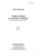 Three Hymns Of George Herbert (SATB and Piano)