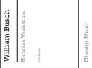 Nicholas Variations for Piano Solo