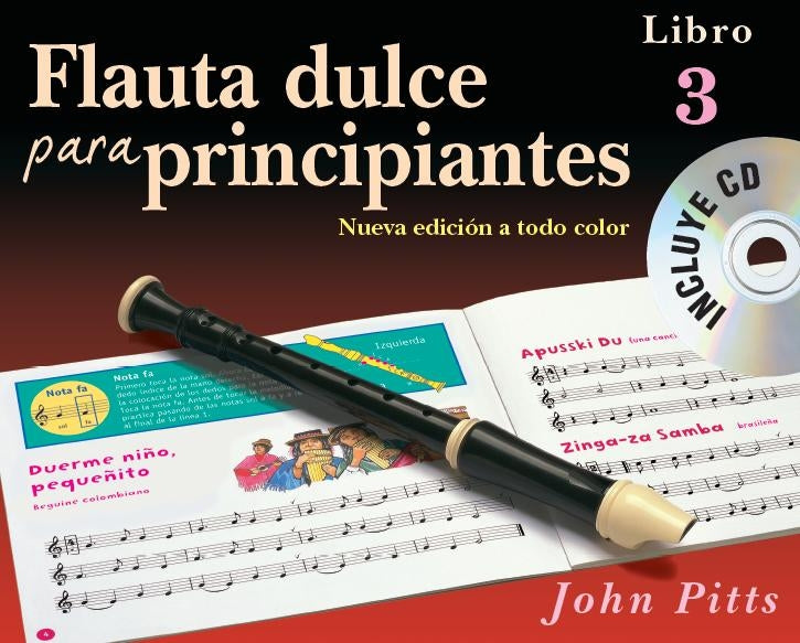 Flauta Dulce Para Principiantes Libro 3