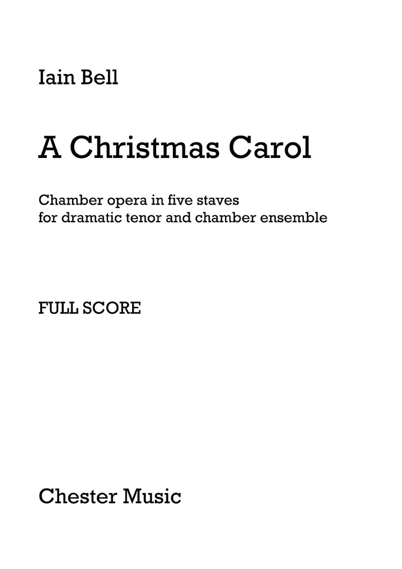 A Christmas Carol (Full Score)