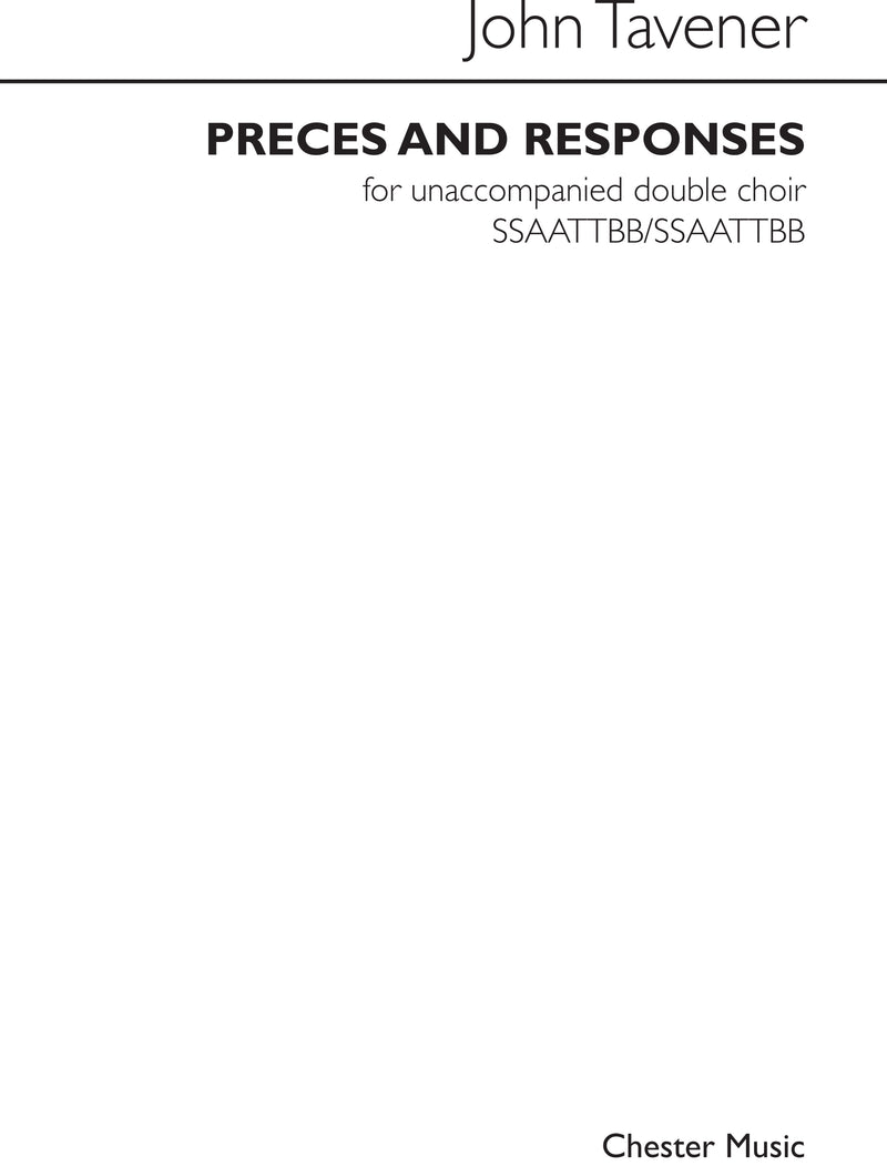 Preces And Responses (SATB)