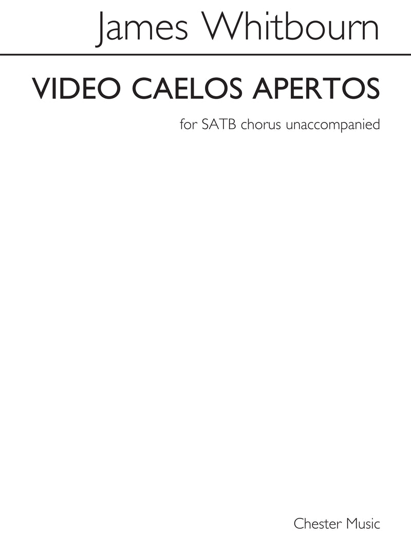 James Whitbourn: Video Caelos Apertos